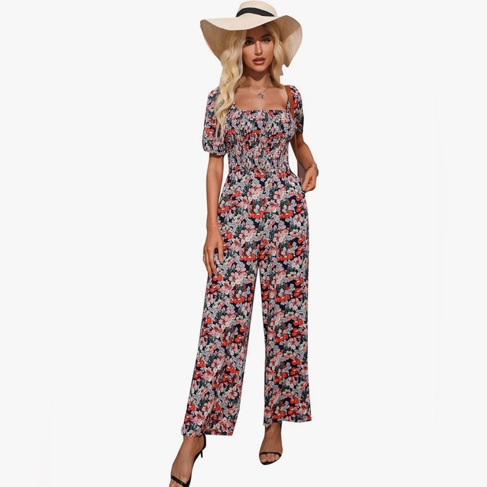 Floral Jumpsuit